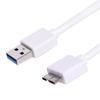 Datový synchronizační kabel USB 3.0 A samec na Micro B samec pro mobilní pevný disk SSD