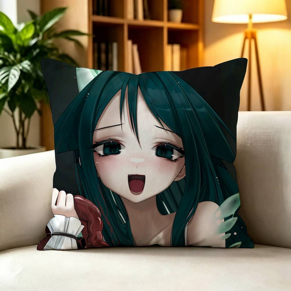 Saya No Uta The S-Song of S-Saya Double-Sided Printed Cushion Cover Bedroom Bedside Sofa Pillow Case