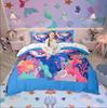 Homewish Cartoon Animal Axolotl Duvet Cover SetFlower Butterfly For Kids Bedding SetKawaii Wildlife Bed Set