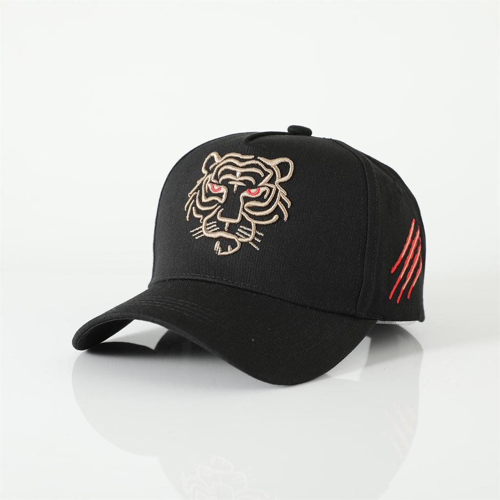 Unisex Cotton Tiger Embroidery Baseball Cap Men Women Hip Hop Hat Leisure Trucker Caps Outdoor Adjustable Snapback Hats Gorras