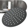 High Pressure Black Shower Head 8 Inch Round Rain Shower Head Luxury