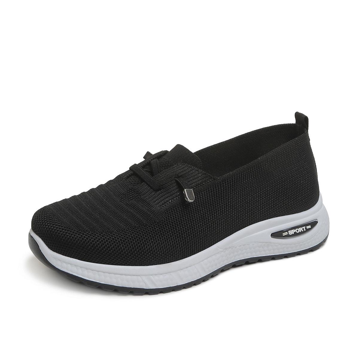 Women s casual single shoes, light and breathable lazy shoes, summer walking shoes 36
