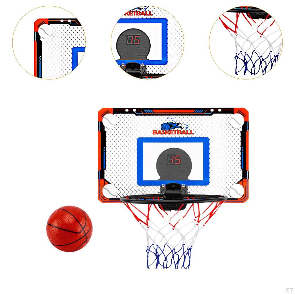 Basketball Hoop Collection with Mini Hoops and Balls for Indoor Activities
