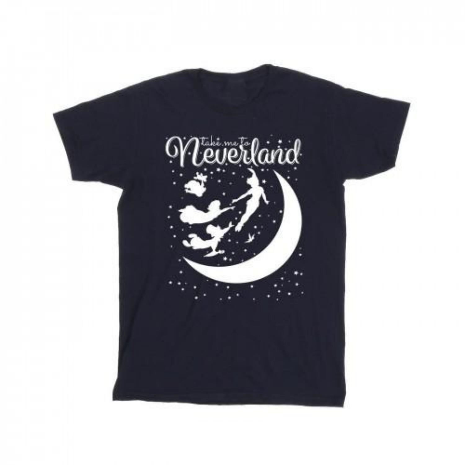 Disney Mens Peter Pan Take Me To Neverland T-Shirt XXXXL