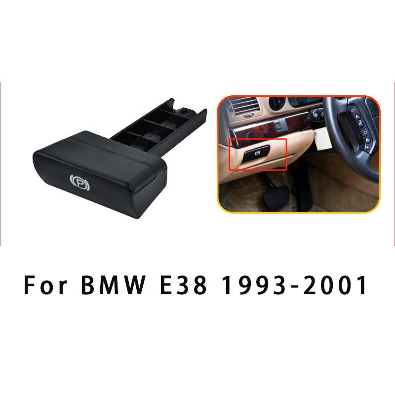 For BMW 7 Series Handbrake switch handle 1993-2001 E38 Parking Brake Lever P-button Handle 51458150465