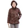 Elegant Mid-Aged Women's New Chinese Style Winter Padded Jacket