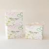 [Gift Set] Mellow Blossom Cotton Socks Women's 4-Piece Set - 02 Sweety + Free Shopping Bag