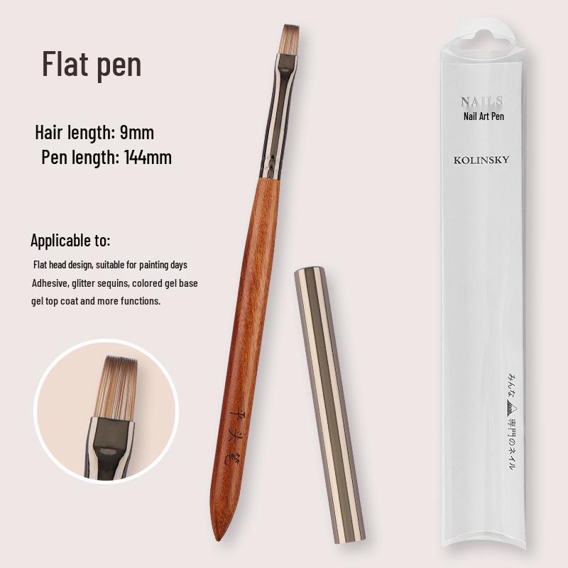 

Набор кистей для нейл-арта из сандалового дерева