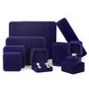 High-end rounded velvet jewelry box, jewelry ring box, pearl necklace and earrings box, bracelet jewelry packaging box