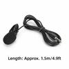 Black Wired Microphone Mini Amplified Microphone Durable Clip Microphone  Reporter