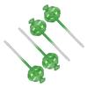 4pcs Self Watering Flower Globes Decorative Automatic Plants Watering Bulbs with Stopper for Indoor