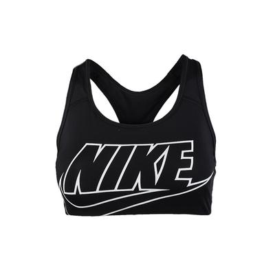 Swoosh Dri-FIT Soutien Moyen Sans Couture Brassière de Sport Femme Sous-vêtement Noir BV3644-010