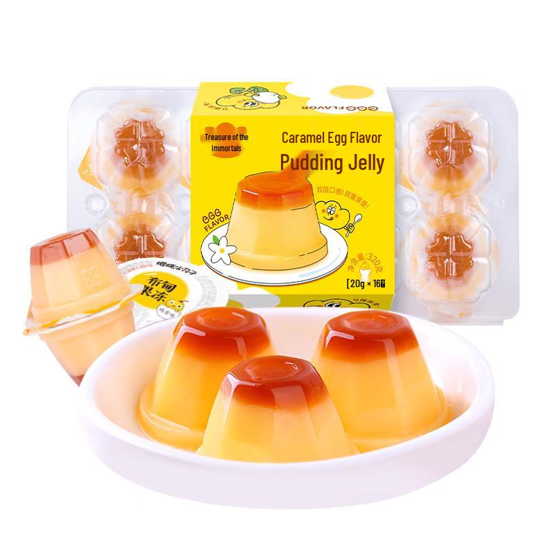 Cherry Maruko 0-Fat Egg Flavor Jelly Pudding