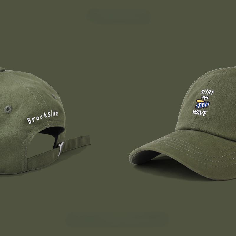 Allgemeine Baseballkappe für Herren und Damen, modische Entenzungenmütze, Retro-Baseballkappe mit weichem Oberteil