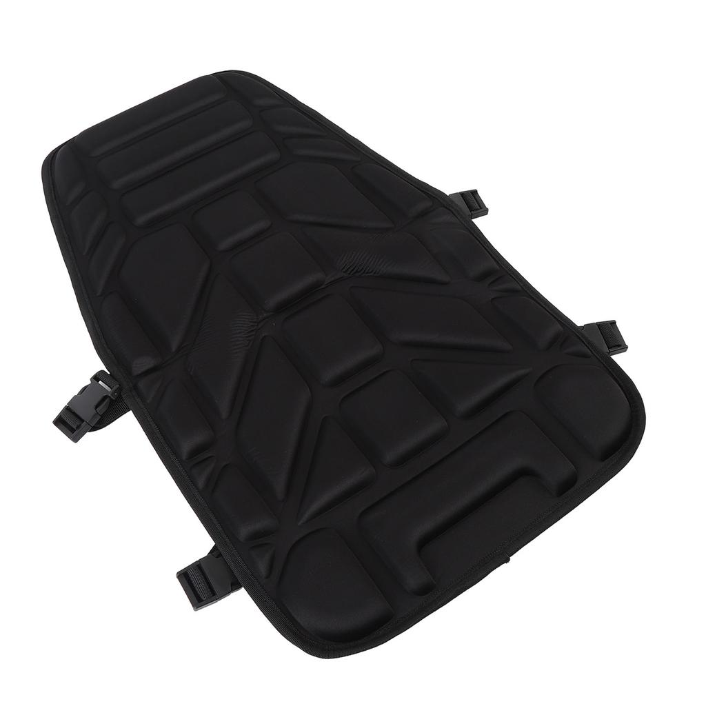 ATV Seat Cover Padded Breathable Shock Absorbing Antislip Motorcycle Seat Pad Protector for Most Snowmobile Black