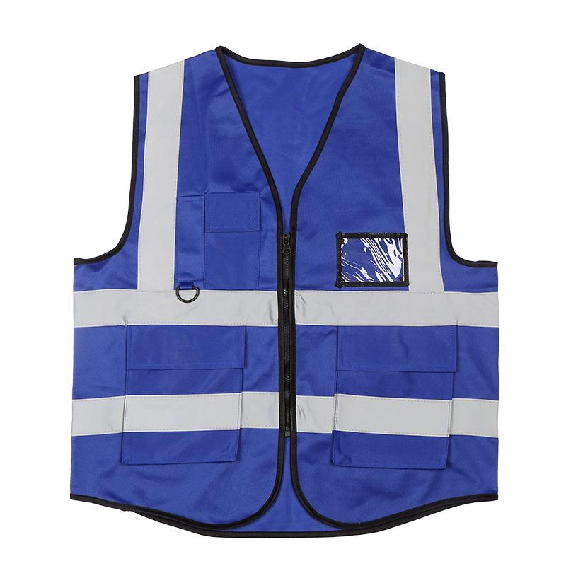 Reflective Mesh Construction & Landscaping Work Vest, Breathable & Customizable