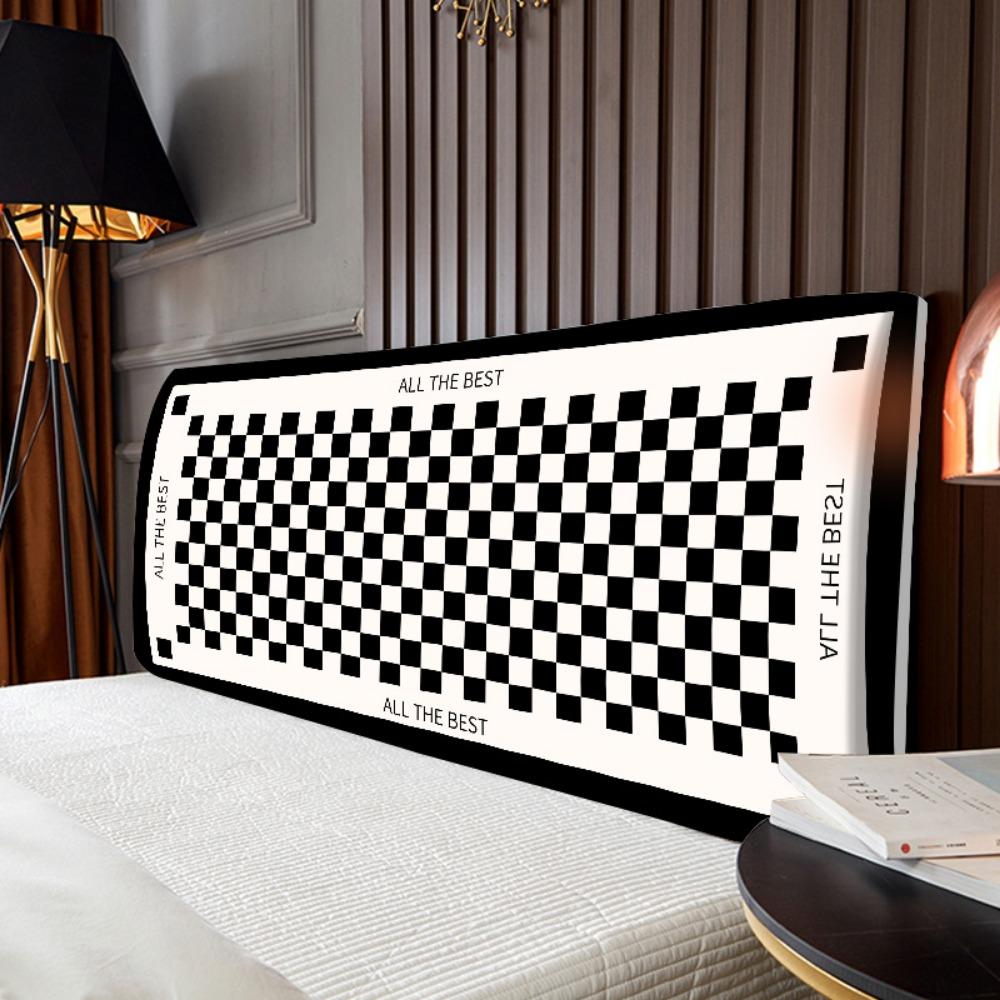Nordic Nantong Bedside Cover Bedroom Bedside Backrest Cover Elastic Dustproof Soft Bag Fabric Protective Cover