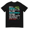 Funny Republican Saying Teach a Democrat Fish Conservative T-Shirt