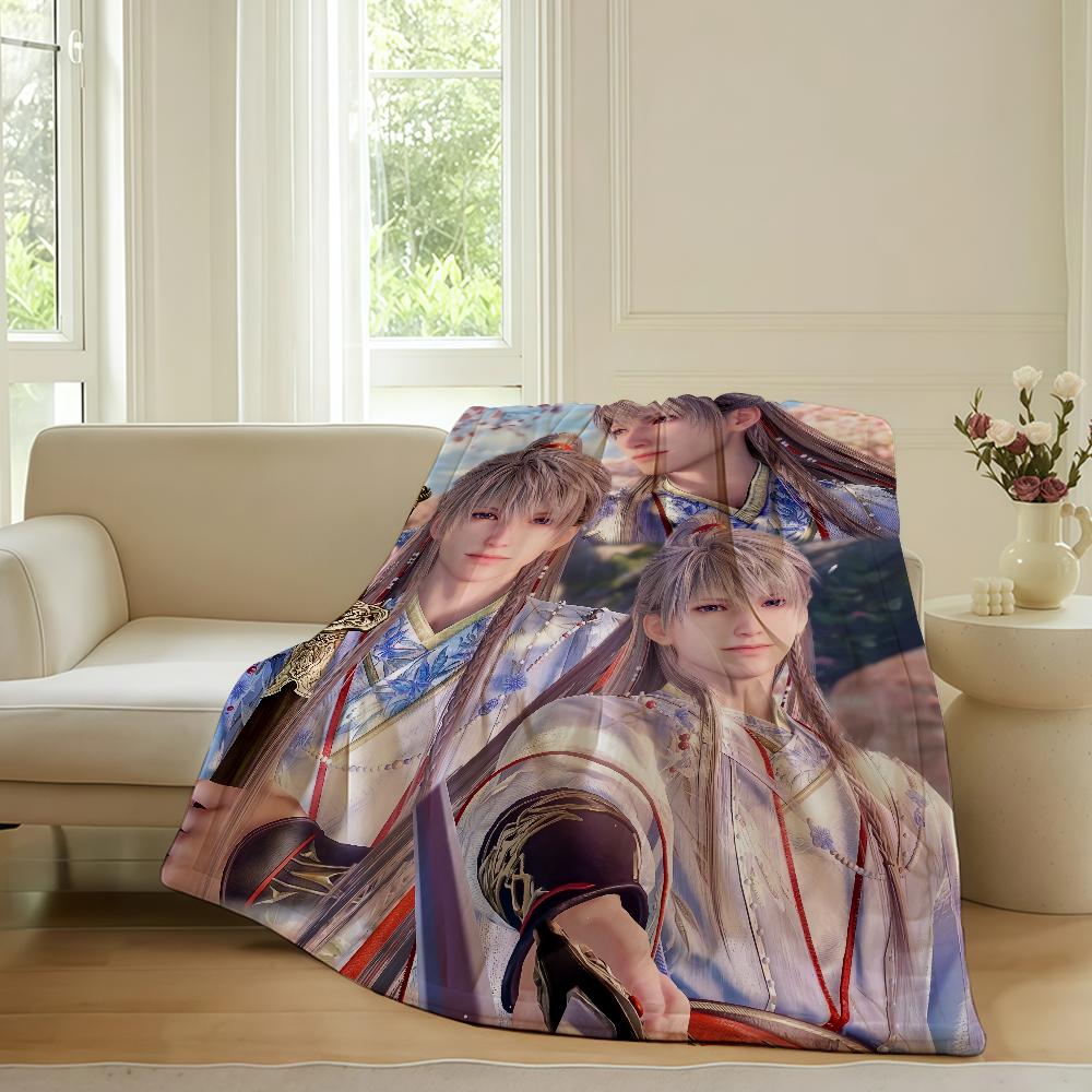Game Deepspace Xavier Blanket Warm Soft Suitable For Bedroom Sofa Bed Living Room Office Travel Camping Gifts