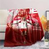 Bayern Print FlAannel Blanket, High Quality Comfortable for All Seasons, Home Decor, Warmth and Comfort