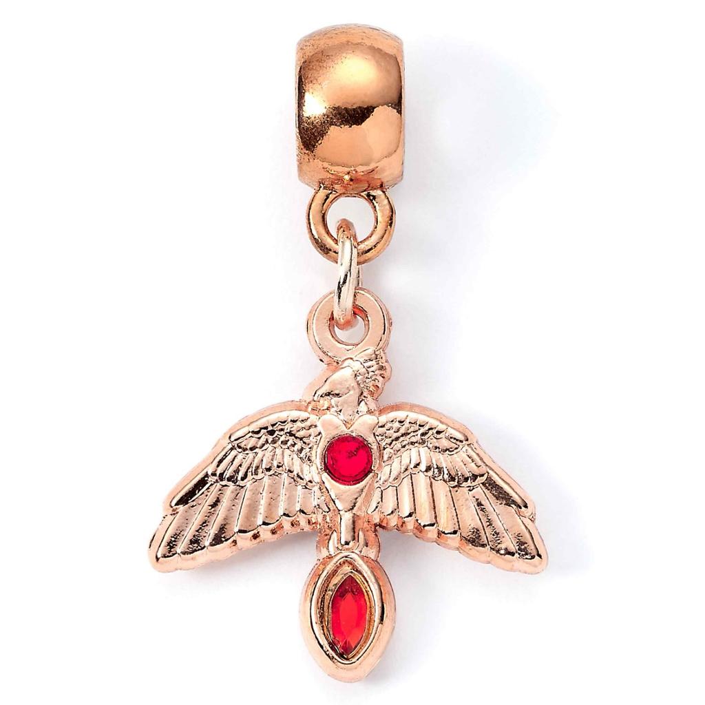 Harry Potter Fawkes Slider Charm Rose