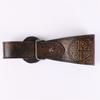 Historical Reenactment PU Leather Belt Buckle With Antique Finish For Cosplay Event And Theme Parties