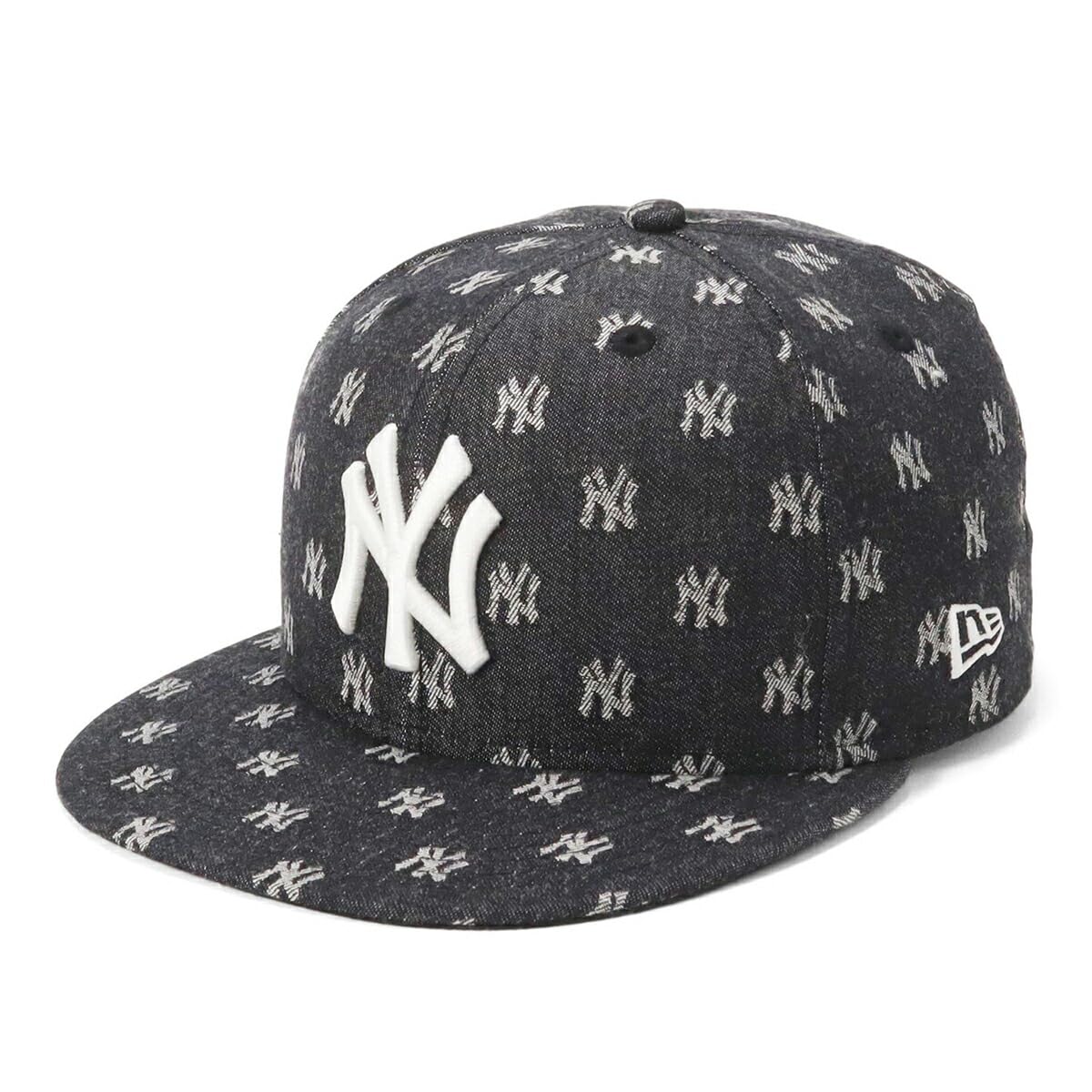 

New Era 950 MLB Monogram Jacquard Cap in NY Size NER36C5892 Black/Chrome, M/L, 14388575,