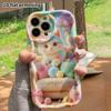 Phone Case: 2D flat, fits iPhone 18 17 16 15 14 13 12 Pro, gradient little cat, perfect Christmas and Halloween holiday gift