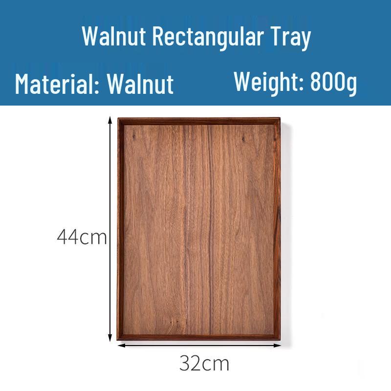 ZISIZ Wooden Serving Tray 44x32 cm