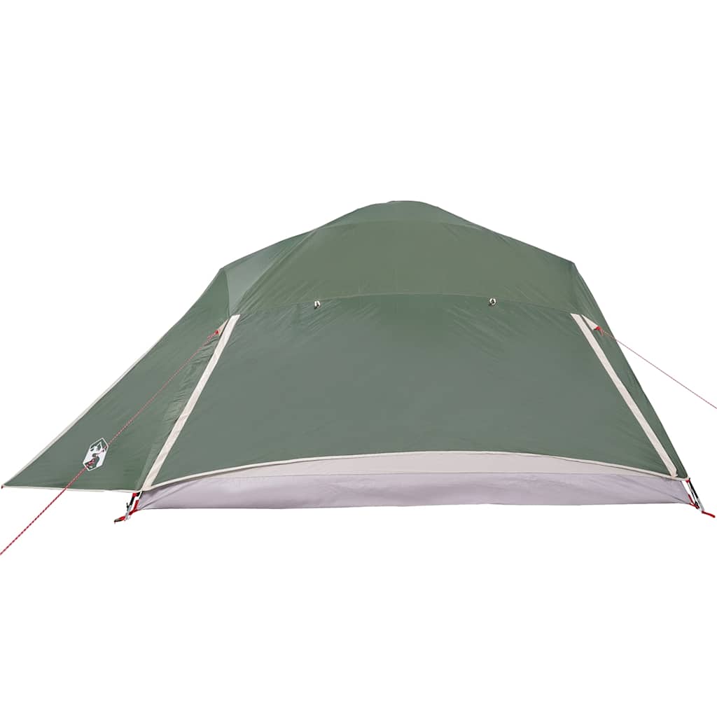 Dome Camping Tent for 4 Persons Green Waterproof