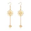 Forest Ins Shaofeng Daisy Love Tassel Necklace Versatile OT Buckle Necklace