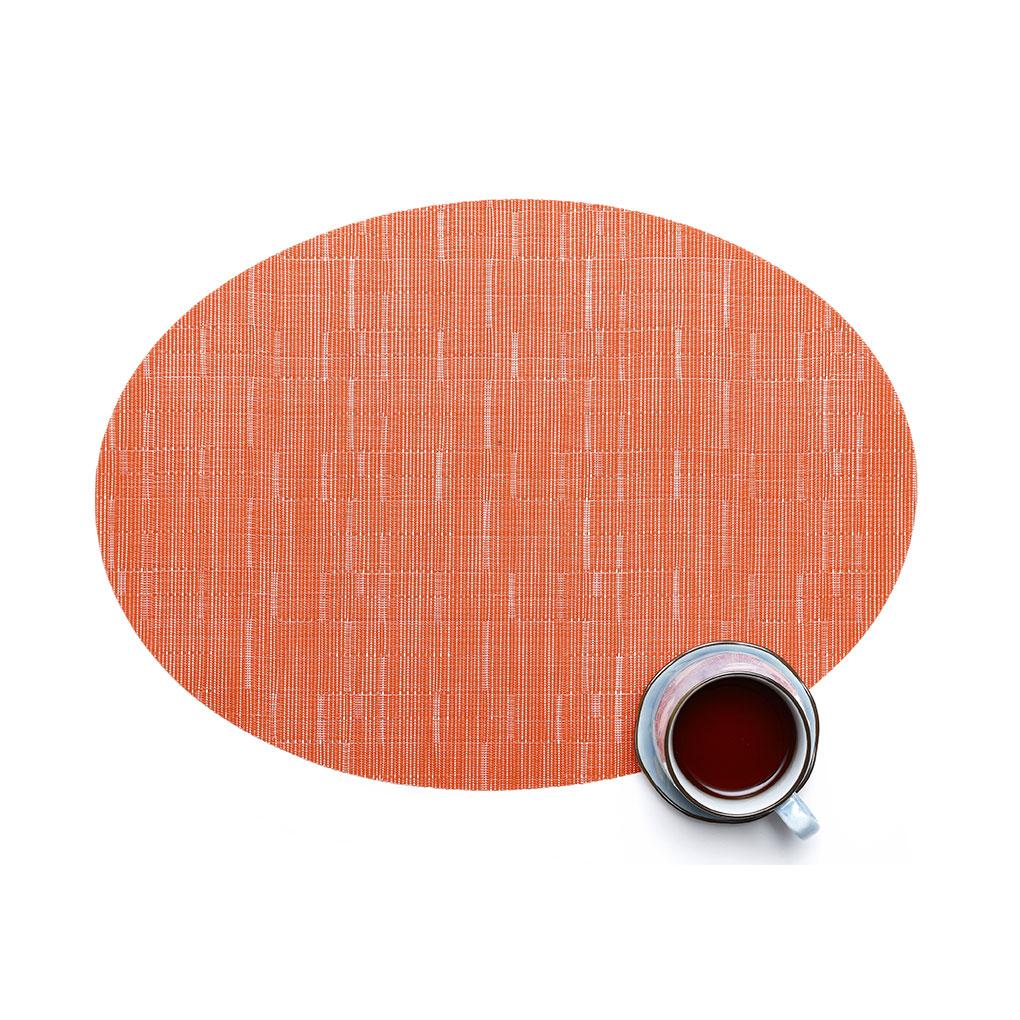 PVC Tischset Ovales Tischset Rutschfest Hitzebeständig Tisch Hitzeschutzpad