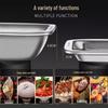 Stainless Steel Rectangular Serving Tray
