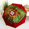 Royal Emblem Design Folding Umbrella Suitable for All Seasons 8 Paraphenoid Bones Sun Umbrella Umbrella Umbrella