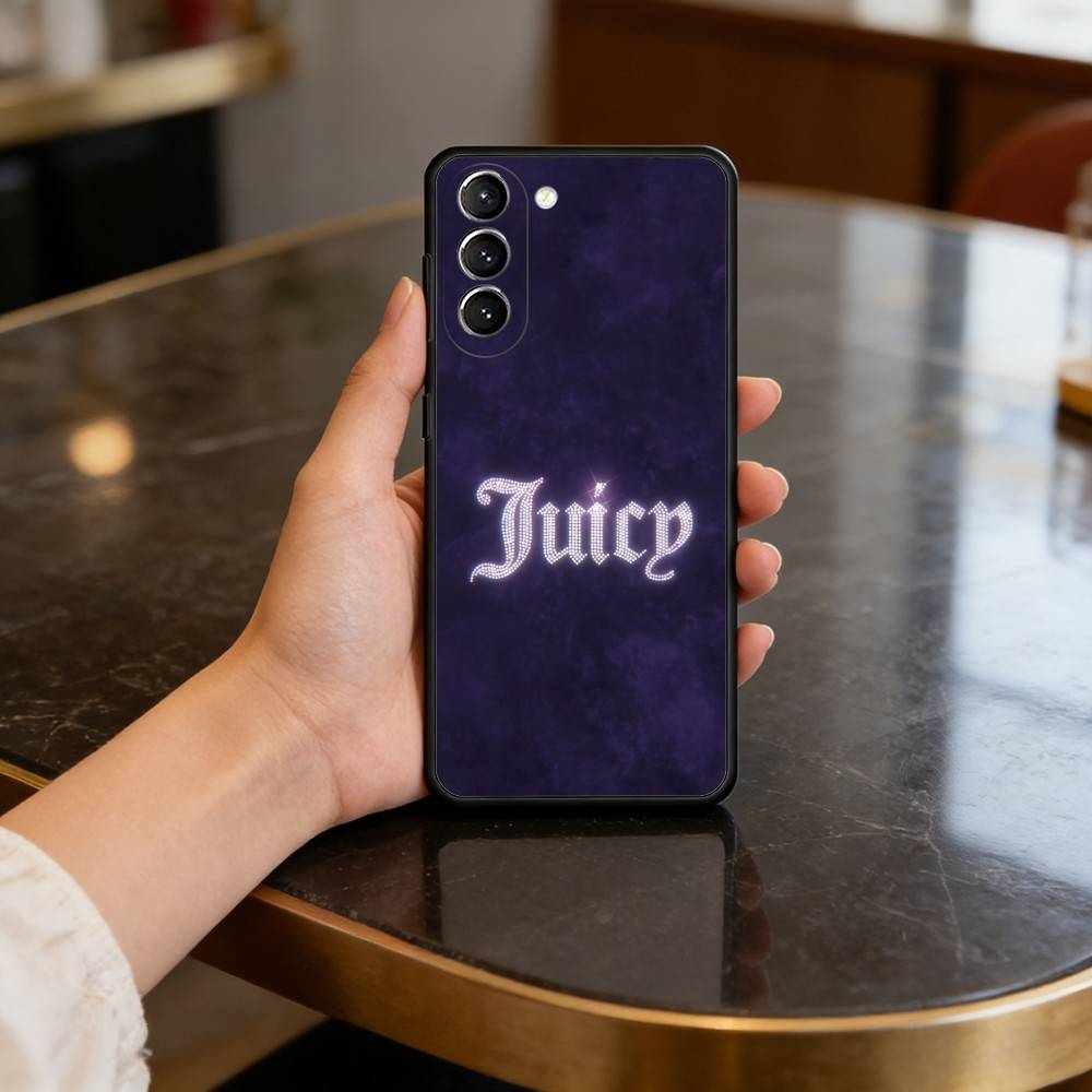 P-Pink J-Juicys C-Coutures Case for Samsung Galaxy S21 S25 FE S24 S23 Ultra S20 S9 S22 Plus S10 TPU Cover