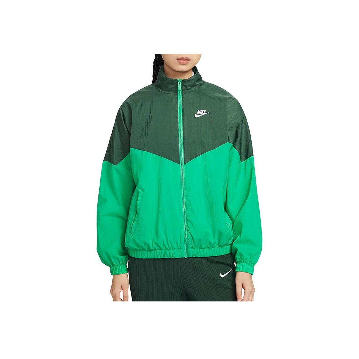 

Nike Свободная Удобная Дышащая Куртка Женские куртки Зеленый DM6186-323 L