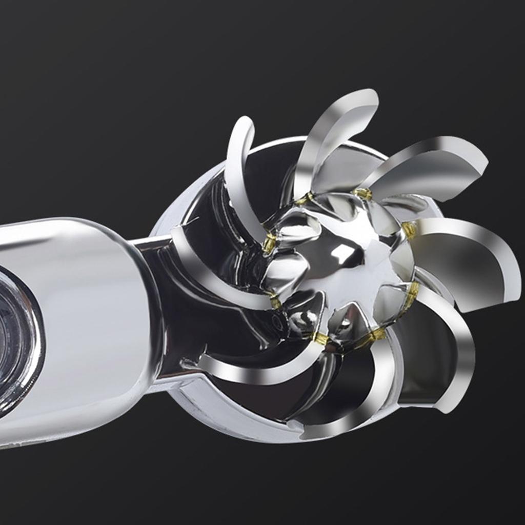 Wind Powered LED Lights Versatile LED Wind Driven Car Mesh Lights for Car Radiators Easy Installation No Battery Needed