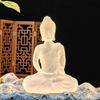 Sedící buddhistická figurka Feng Shui dekorace Meditace Sběratelská socha Socha sedícího Buddhy pro skříň Domácí párty