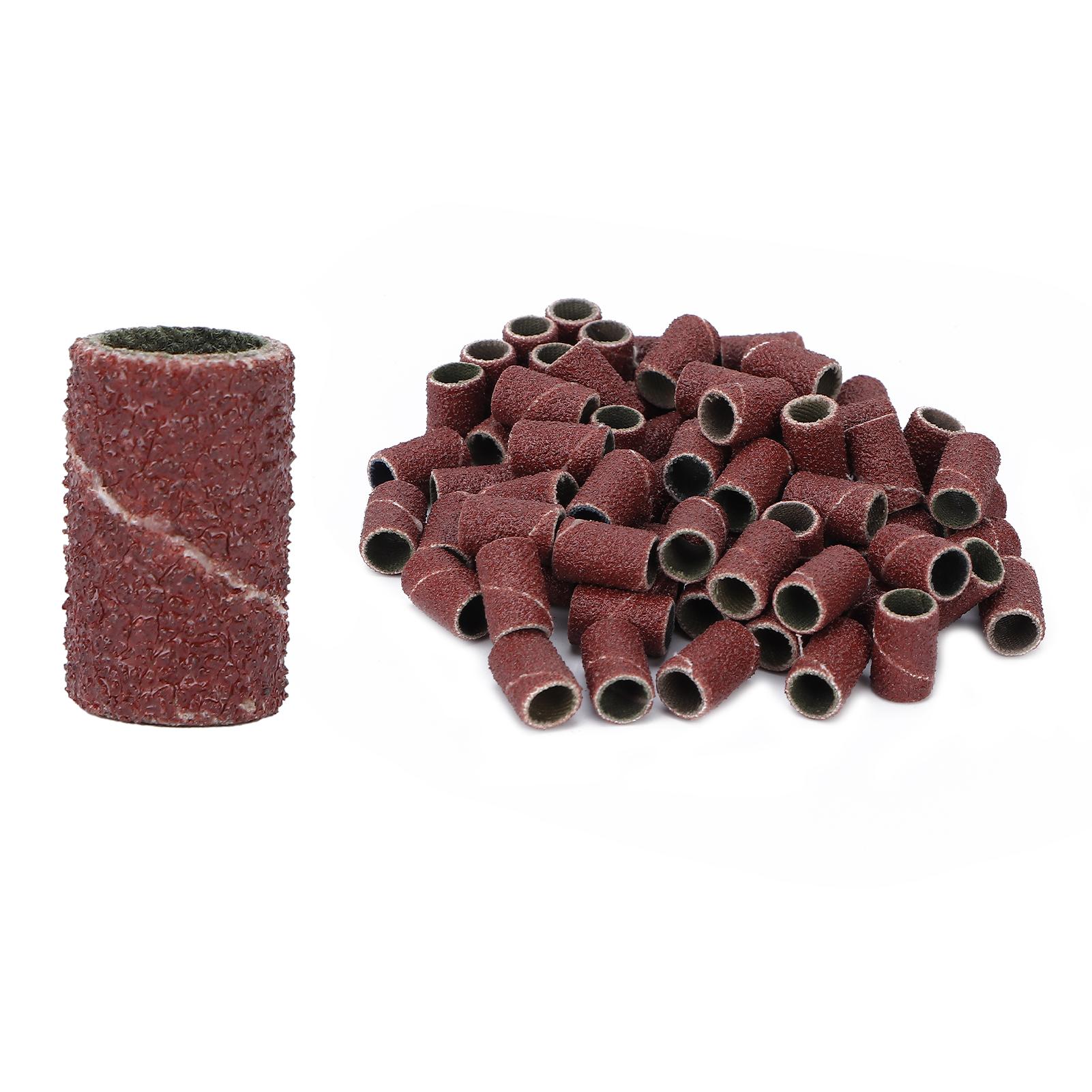 

100 шт. шлифовальных полосок для ногтей, педикюра, маникюра, полировки, удаления омертвевшей кожи, полосок для сверления ногтей 80#