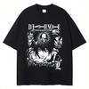Tod Unisex's Symbolisches T-Shirt Schwarz Rockabilia