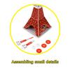 Tokyo Tower DIY Foam 3D Puzzles World Attraction Building Handmade Assembly Model Kits Toys for Kids