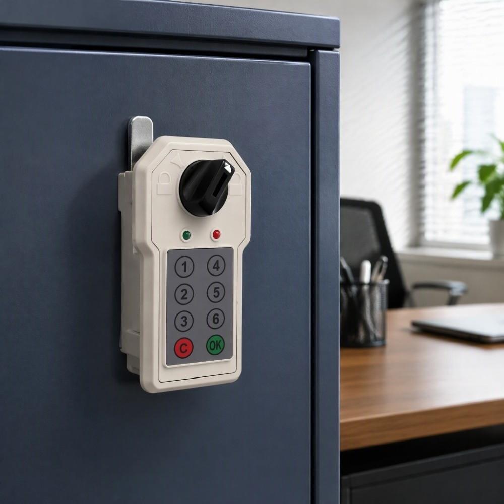 6 Digit Code Cabinet Coded Lock Metal Password Security Lock Durable Combination Cam Lock Cabinet