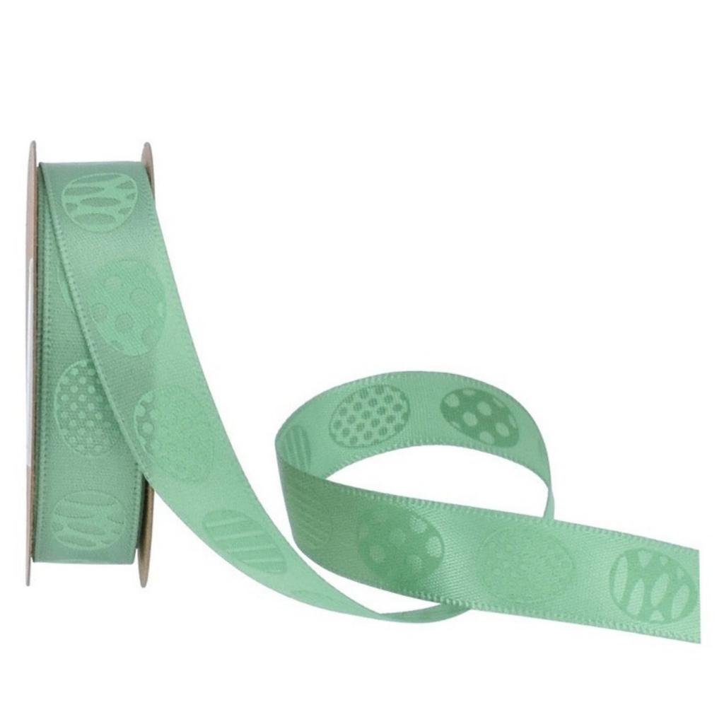 1.5 * 1800cm Easter Cute  Ribbon - Bow Tie Wrapped Satin Ribbon Easter Egg Weaving Ribbon