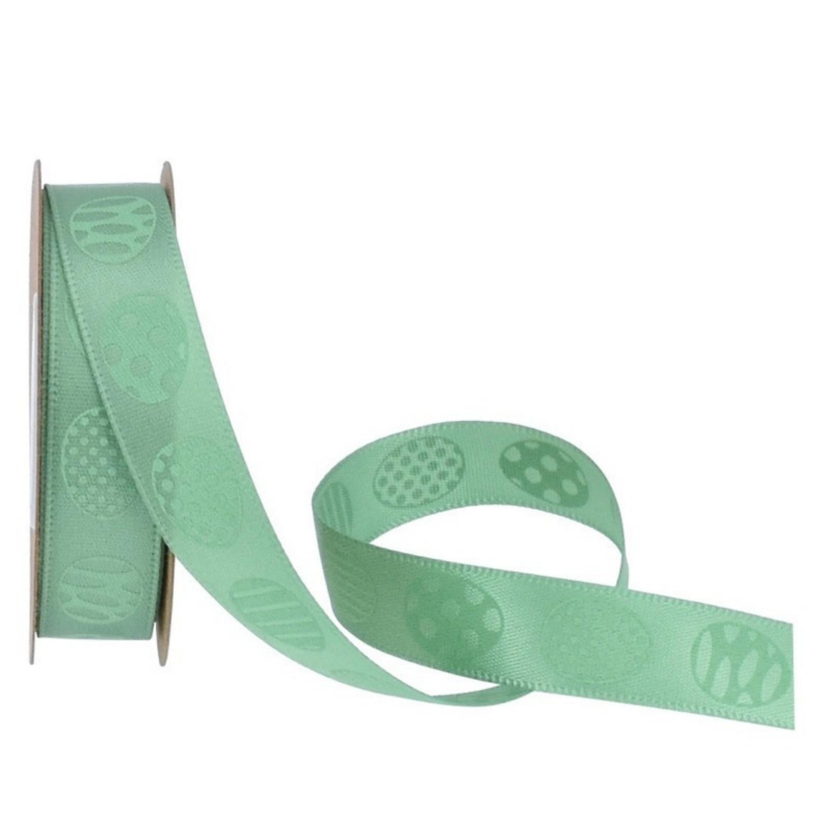 1.5 * 1800cm Easter Cute  Ribbon - Bow Tie Wrapped Satin Ribbon Easter Egg Weaving Ribbon