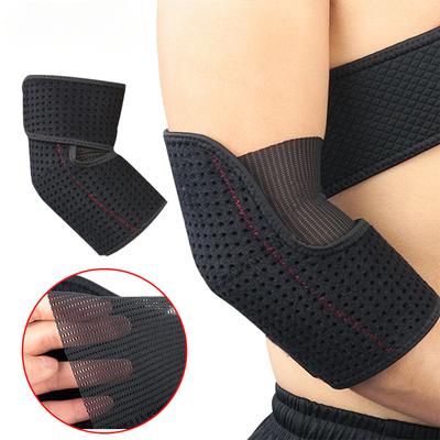 1Pcs Elbow Support, Elastic  Breathable Elbow Brace with Adjustable Compression Strap,Support for Tendonitis Prevention&Recovery