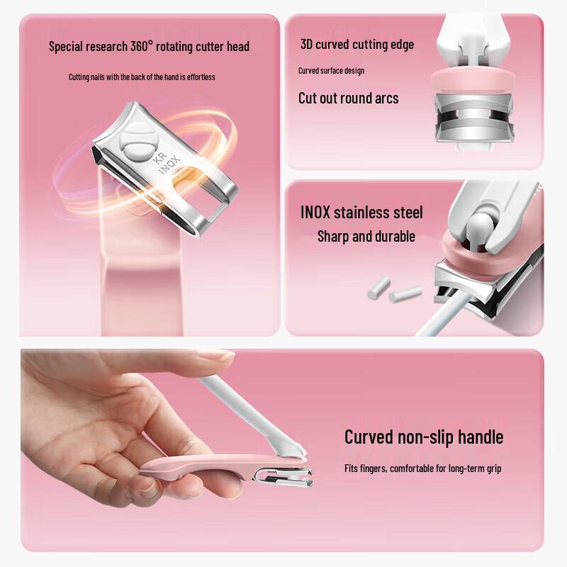 THREE SEVEN GNT-PL0305 3-Piece Nail Care Set
