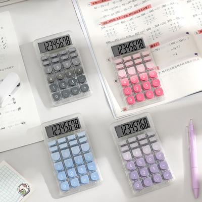 Mini elektronická kalkulačka Barva bonbónu Matematické kalkulačky Nová klávesnicová kalkulačka Školní potřeby