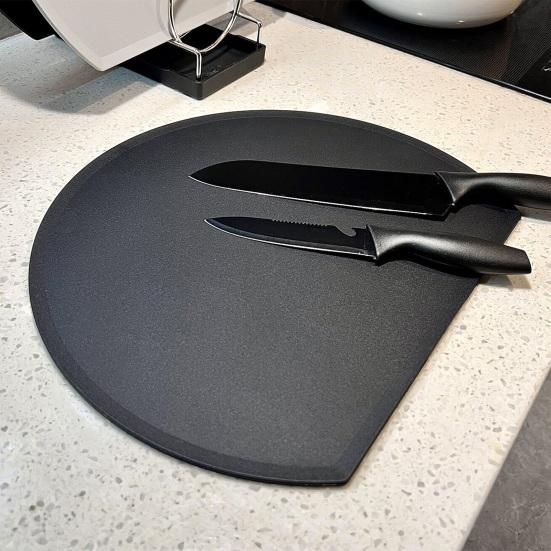 Double-Sided Chopping Board, Food-Grade Bendable Cutting Board for Fruit Veggie, Non-Slip Mildew-Proof Anti-Corrosion Kitchen Mat