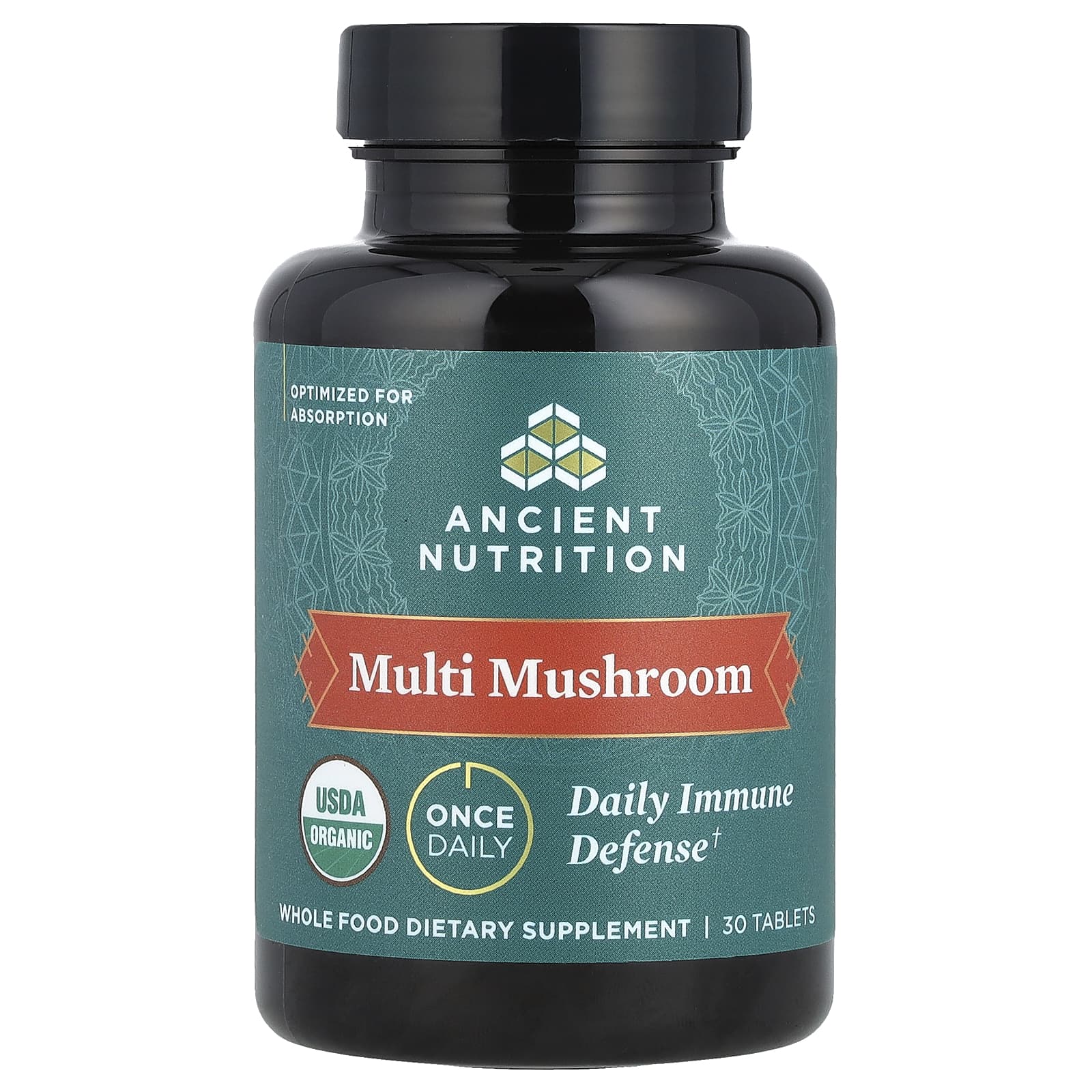 

Multi Mushroom, Daily Immune Function Enhancement Effect, 30 Tablets