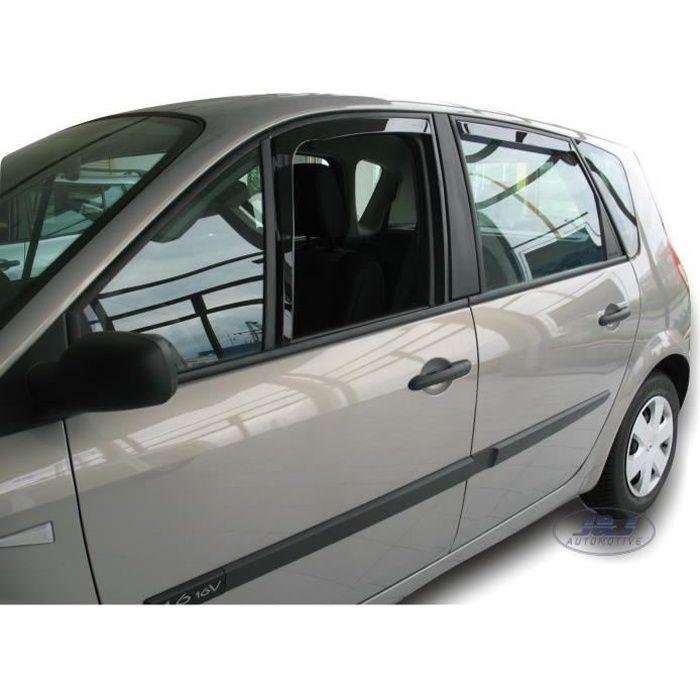 J&J AUTOMOTIVE | Heko Deflecteurs d'air Déflecteurs de Vent Pour Renault Scenic 2 Et Grand Scenic 2003-2009